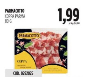 Carico Cash & Carry PARMACOTTO COPPA PARMA 80 G offerta