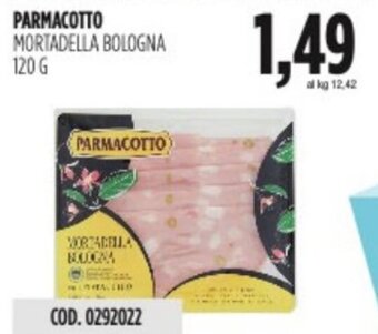 Carico Cash & Carry PARMACOTTO MORTADELLA BOLOGNA 120 g offerta