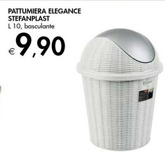 Bennet Stefanplast Pattumiera Elegance offerta