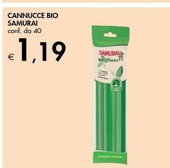 Bennet Samurai Cannucce Bio offerta