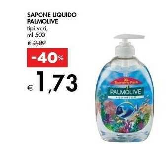Bennet Palmolive Sapone Liquido offerta