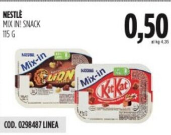 Carico Cash & Carry NESTLE MIX IN! SNACK 115 g offerta