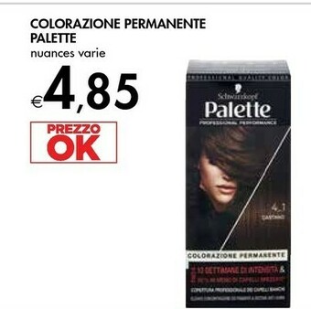 Bennet Palette Colorazione Permanente offerta