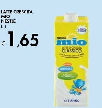 Bennet Nestlè Latte Crescita Mio offerta