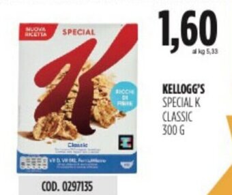 Carico Cash & Carry KELLOGG'S SPECIAL K CLASSIC 300 G offerta