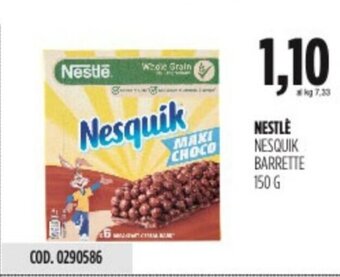 Carico Cash & Carry NESTLE NESQUIK BARRETTE 150 G offerta