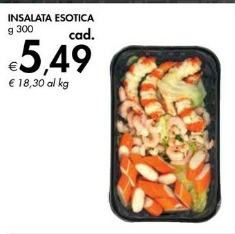 Bennet Insalata Esotica offerta