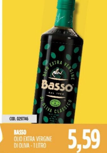 Carico Cash & Carry BASSO OLIO EXTRA VERGINE DI OLIVA - 1 LITRO offerta