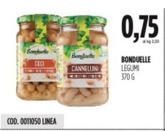Carico Cash & Carry BONDUELLE LEGUMI 370 G offerta