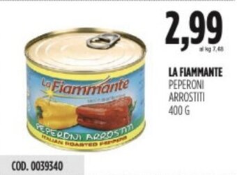 Carico Cash & Carry LA FIAMMANTE PEPERONI ARROSTITI 400 g offerta