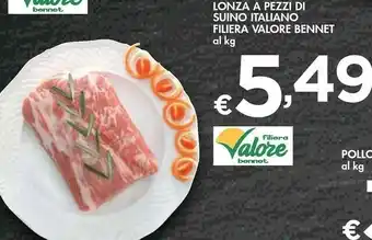 Bennet Lonza A Pezzi Di Suino Filiera Valore
