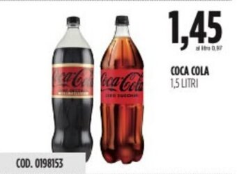 Carico Cash & Carry Coca Cola 1,5 Litri offerta