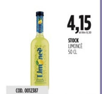Carico Cash & Carry STOCK LIMONCE 50 CL offerta