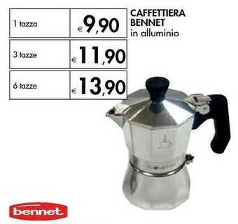 Bennet Bennet Caffettiera offerta