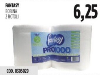 Carico Cash & Carry FANTASY BOBINA 2 ROTOLI offerta