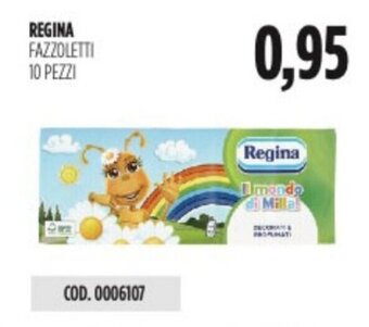 Carico Cash & Carry REGINA FAZZOLETTI 10 PEZZI offerta