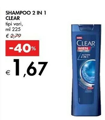 Bennet Clear Shampoo 2 In 1 offerta