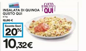 Coop Insalata Di Quinoa Gusto Qui offerta
