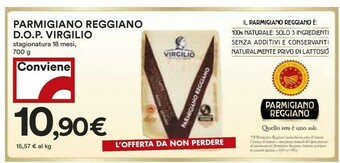 Coop Virgilio Parmigiano Reggiano Dop offerta