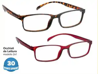 Carrefour Occhiali da Lettura modello 2x1 offerta