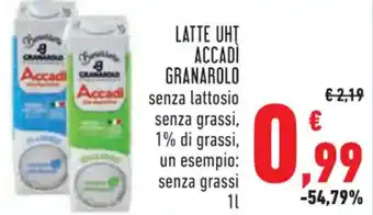 LATTE UHT ACCADÌ GRANAROLO 1L