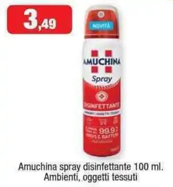 Amuchina spray disinfettante 100 ml.