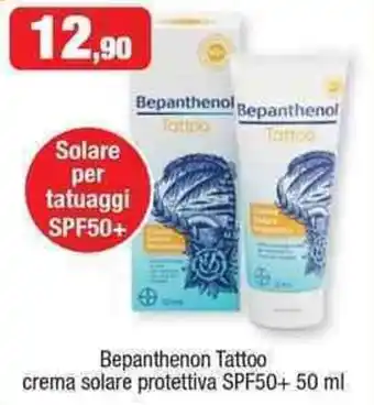 Bepanthenon Tattoo crema solare protettiva SPF50+ 50 ml