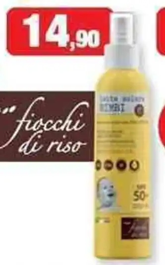 Eufarma Spray Latte solare Bimbi SPF50+ 140 ml protezione molto alta offerta