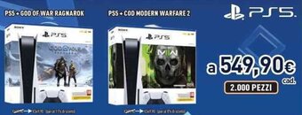 Unieuro PS5+ GOD OF WAR RAGNAROK offerta