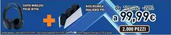 Unieuro CUFFIE WIRELESS PULSE 3D PS5 offerta