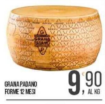 Cash pro GRANA PADANO FORME 12 MESI offerta