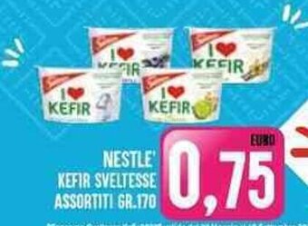 Iper Pellicano NESTLE KEFIR SVELTESSE ASSORTITI GR.170 offerta