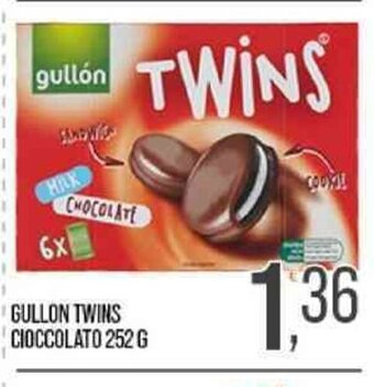Cash pro GULLON TWINS CIOCCOLATO 252 G offerta