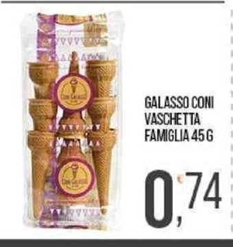 GALASSO CONI VASCHETTA FAMIGLIA 45 G