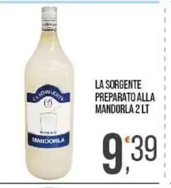 LA SORGENTE PREPARATO ALLA MANDORLA 2 LT