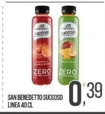 Cash pro SAN BENEDETTO SUCCOSO LINEA 40 CL offerta