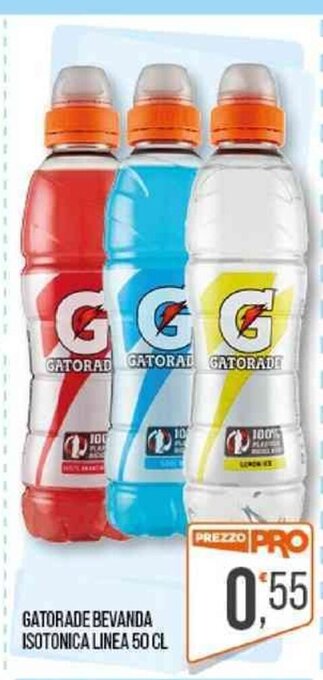 GATORADE BEVANDA ISOTONICA LINEA 50 CL