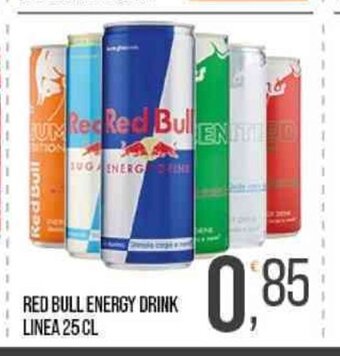 Cash pro RED BULL ENERGY DRINK LINEA 25 CL offerta