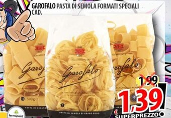 Il Genio Supermercato GAROFALO PASTA DI SEMOLA FORMATI SPECIALI CAD. offerta