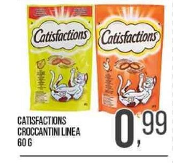 Cash pro CATISFACTIONS CROCCANTINI LINEA 60 G offerta
