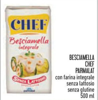 Conad BESCIAMELLA CHEF PARMALAT con farina integrale senza lattosio senza glutine 500 ml offerta