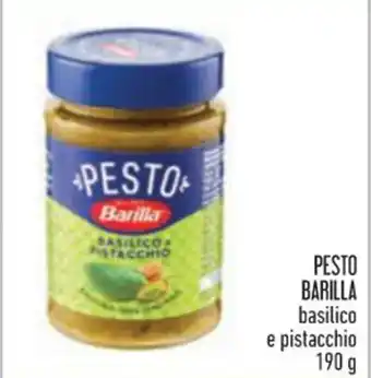 Conad PESTO BARILLA basilico e pistacchio 190 g offerta