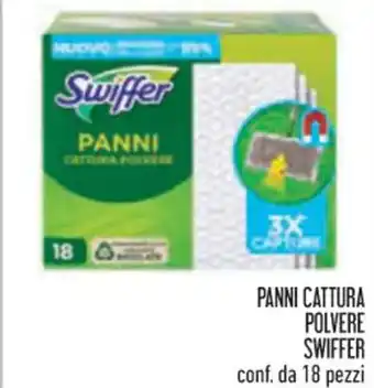 Conad PANNI CATTURA POLVERE SWIFFER conf. da 18 pezzi offerta