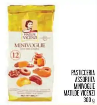 Conad PASTICCERIA ASSORTITA MINIVOGLIE MATILDE VICENZI 300 g offerta