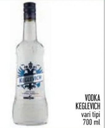 Conad VODKA KEGLEVICH vari tipi 700 ml offerta
