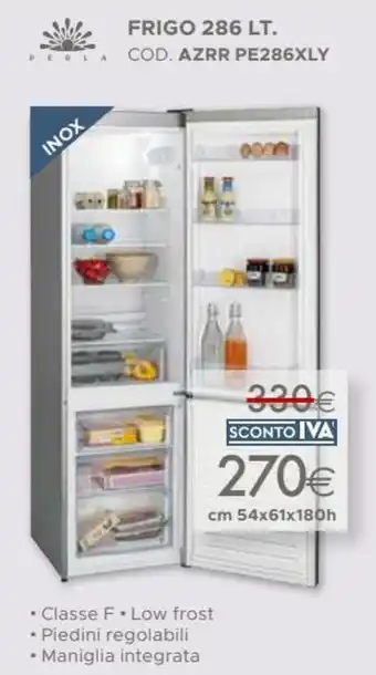 Mondo Convenienza FRIGO 286 LT. PELA COD. AZRR PE286XLY offerta