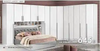 Mondo Convenienza PONTE 6 ANTE cm 319x60x250h offerta