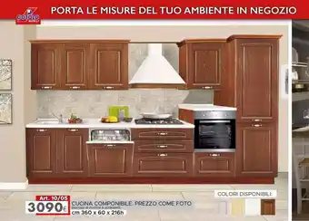 Dotolo Mobili DOTOLO MOBILI CUCINA COMPONIBILE. PREZZO COME FOTO cm 360 x 60 x 216h offerta