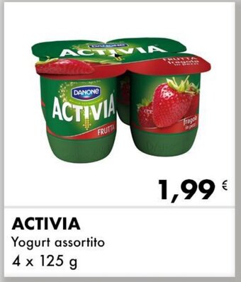 Iper Tosano ACTIVIA Yogurt assortito 4 x 125 g offerta