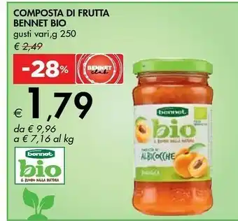 Bennet Composta Di Frutta Bio